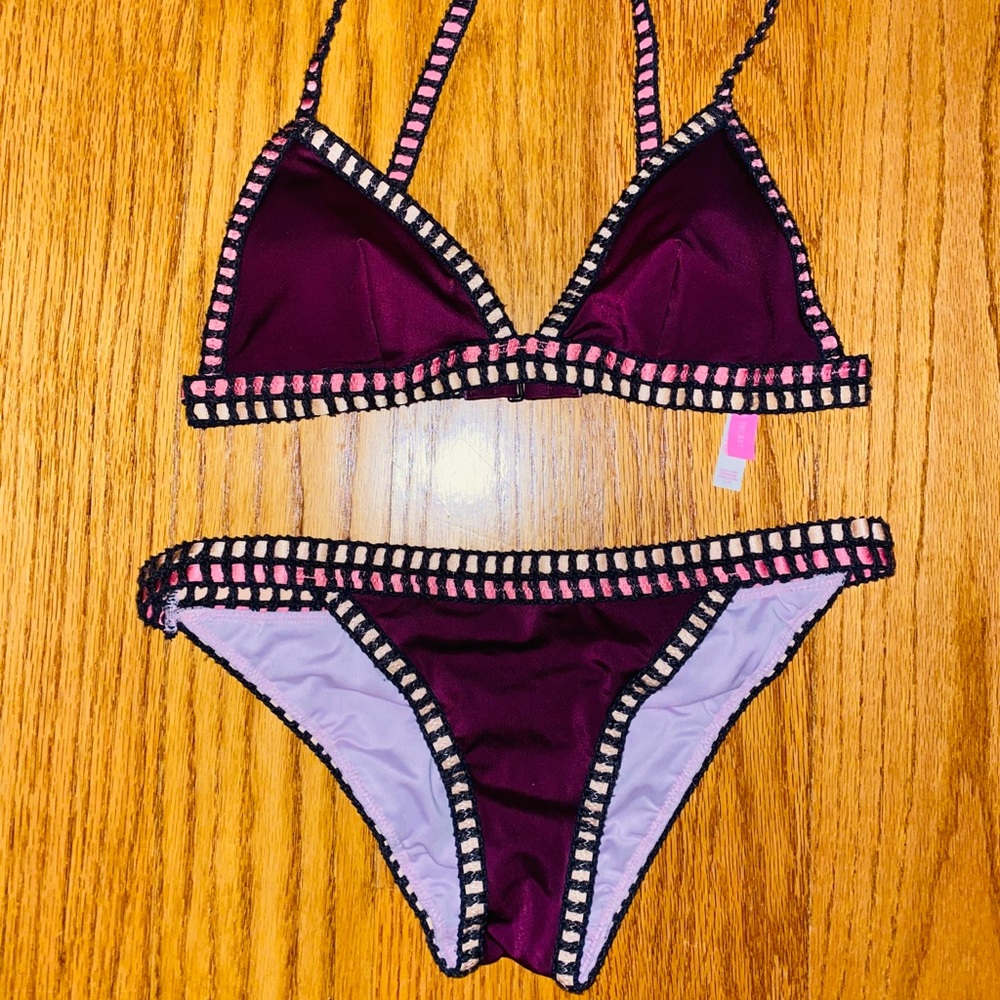 Victoria’s Secret bikini plum